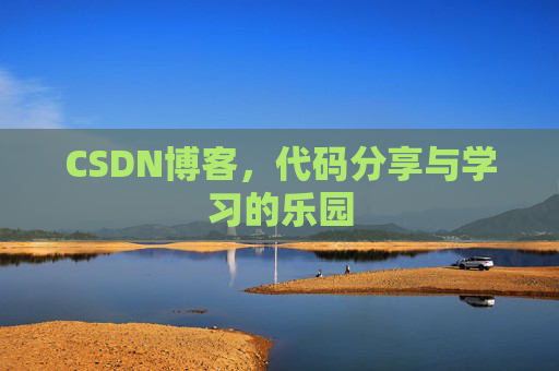 CSDN博客，代码分享与学习的乐园